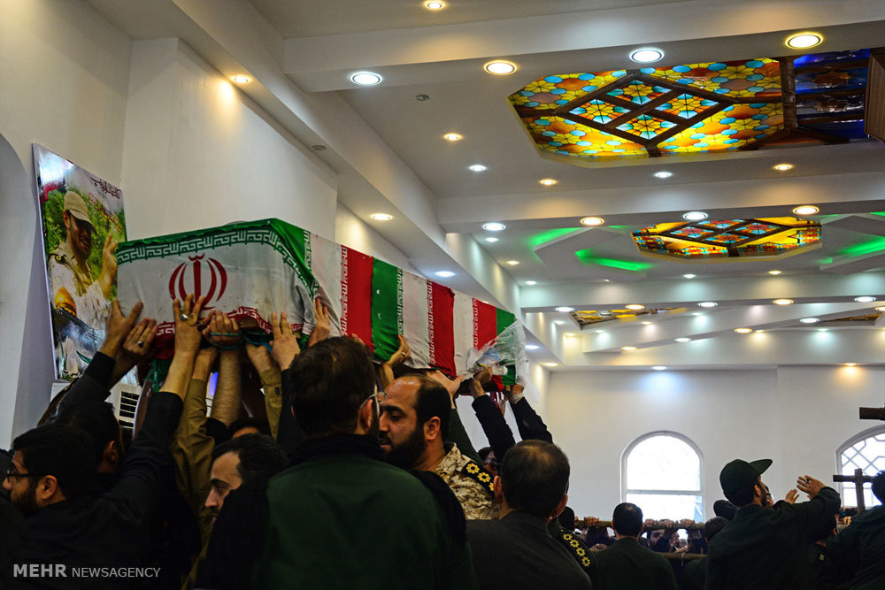 تصویری رپورٹ: آستانہ اشرفیہ میں مدافع حرم شہید کی تشییع جنازہ