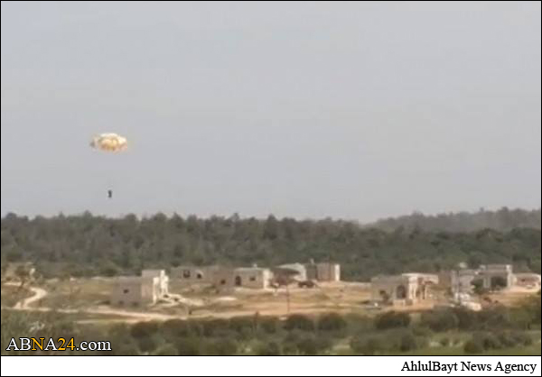 فيديو/ لحظة إسقاط الطائرة السورية وأسر قائدها في ريف حلب