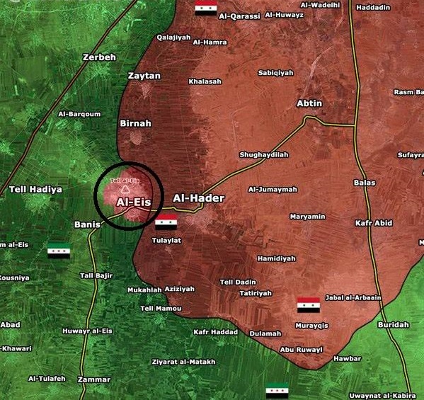 Syria: Strategic town of Al-Eis recaptured during night raid led by Iranian military advisers 