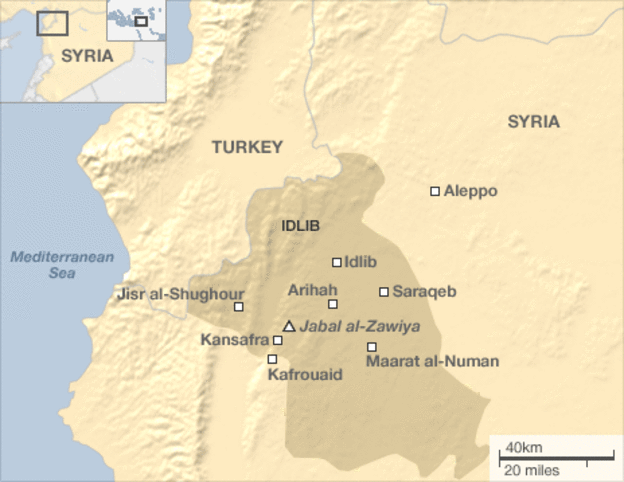 Syrian Army, Hezbollah push towards the Idlib border