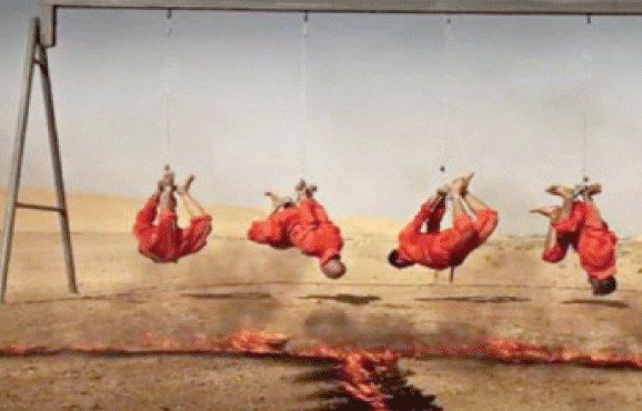 “داعش” تحرق 15 شخصا أحياءا حاولوا الفرار من مدينة الفلوجة المحاصرة