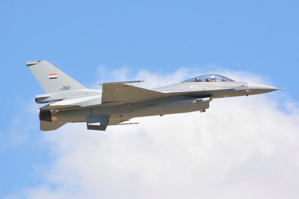 Iraqi F-16 Aircrafts Destroy ISIS Communication Centre