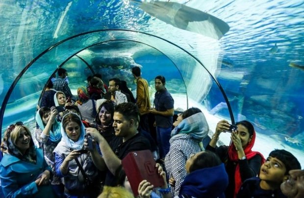 Ortadoğu'nun en büyük akvaryumu İran'da açıldı