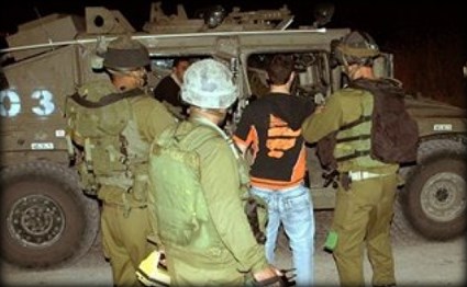 Israeli forces kidnaps six Palestinians in W. Bank and Al-Quds