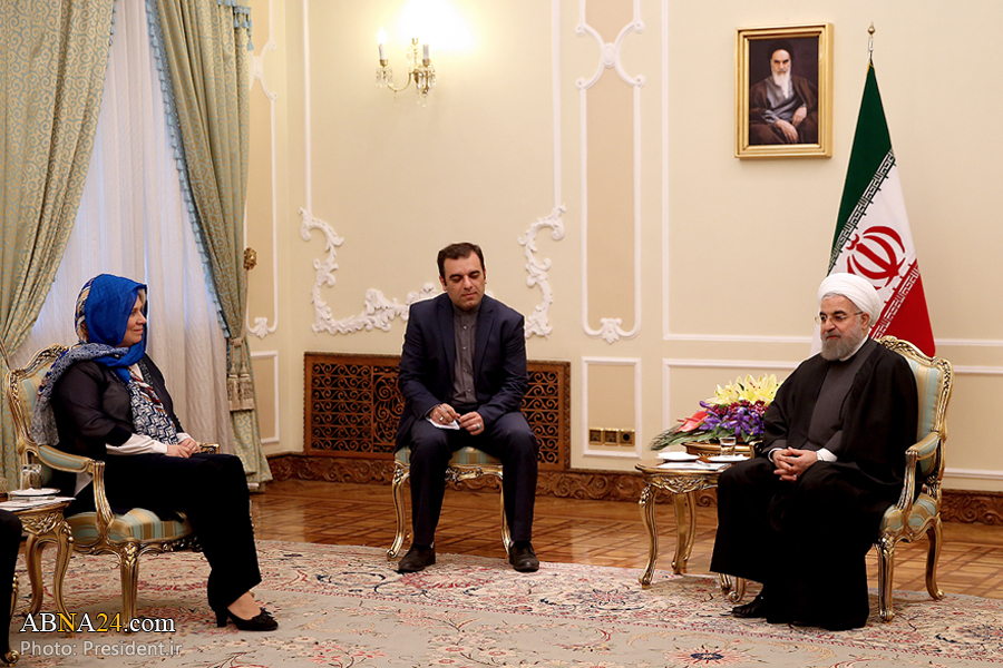 Iran's President calls for Iran-EU cooperation to resolve regional issues