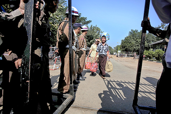 ႏိုင္က်ဥ္းအခ်ိဳ႕အပါအဝင္ အက်ဥ္းသားေလးေထာင္ေက်ာ္ ယေန႔လြတ္မည္