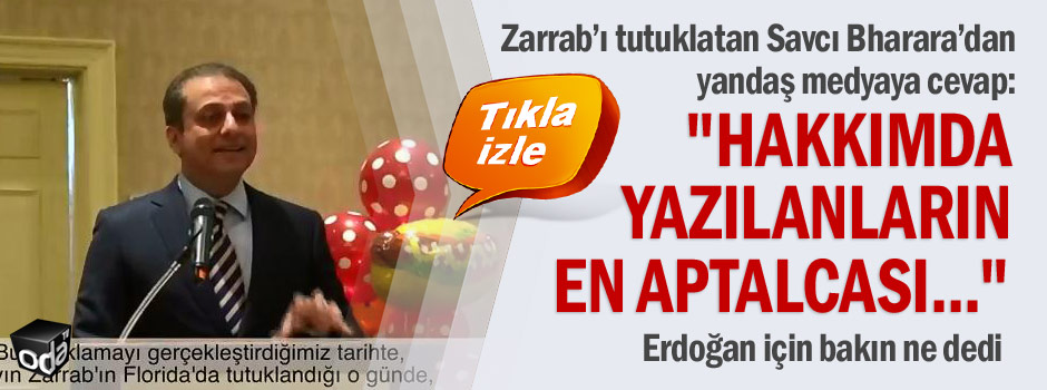 Savcı Bharara: "Hakkımda yazılanların en aptalcası..."
