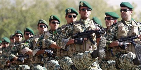 İSK sınırötesi askeri gücünü sergiliyor