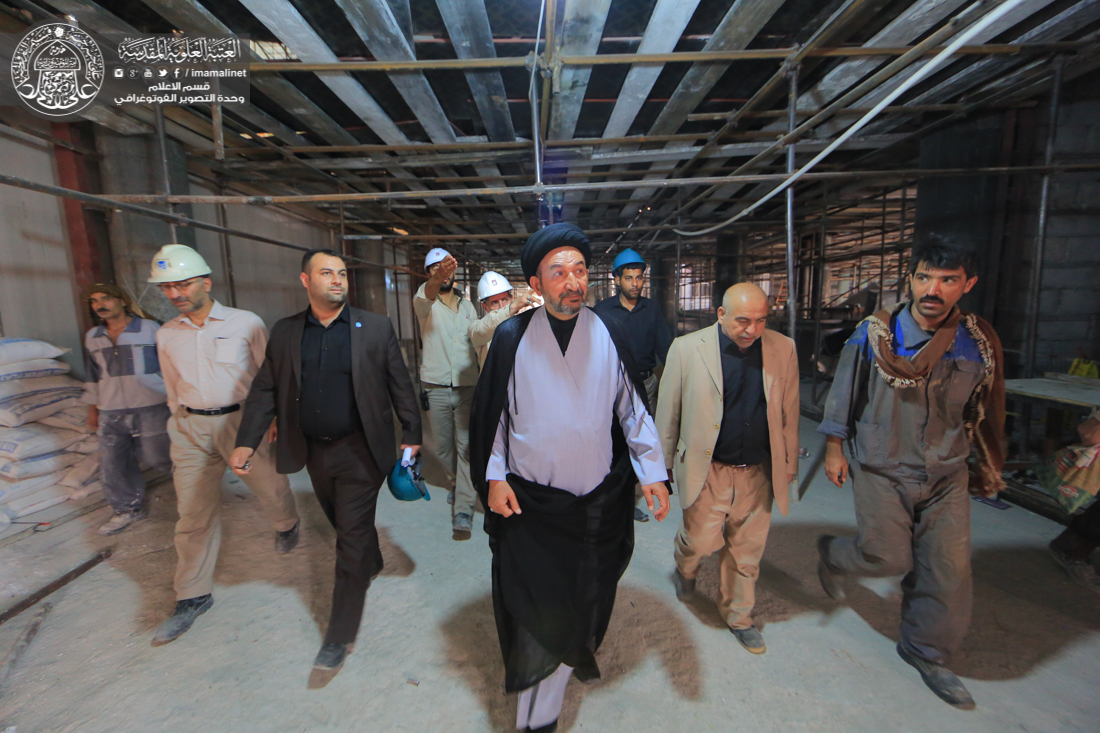 Imam Ali Shrine SG: Work underway on Fatima courtyard in order to open new area in coming months