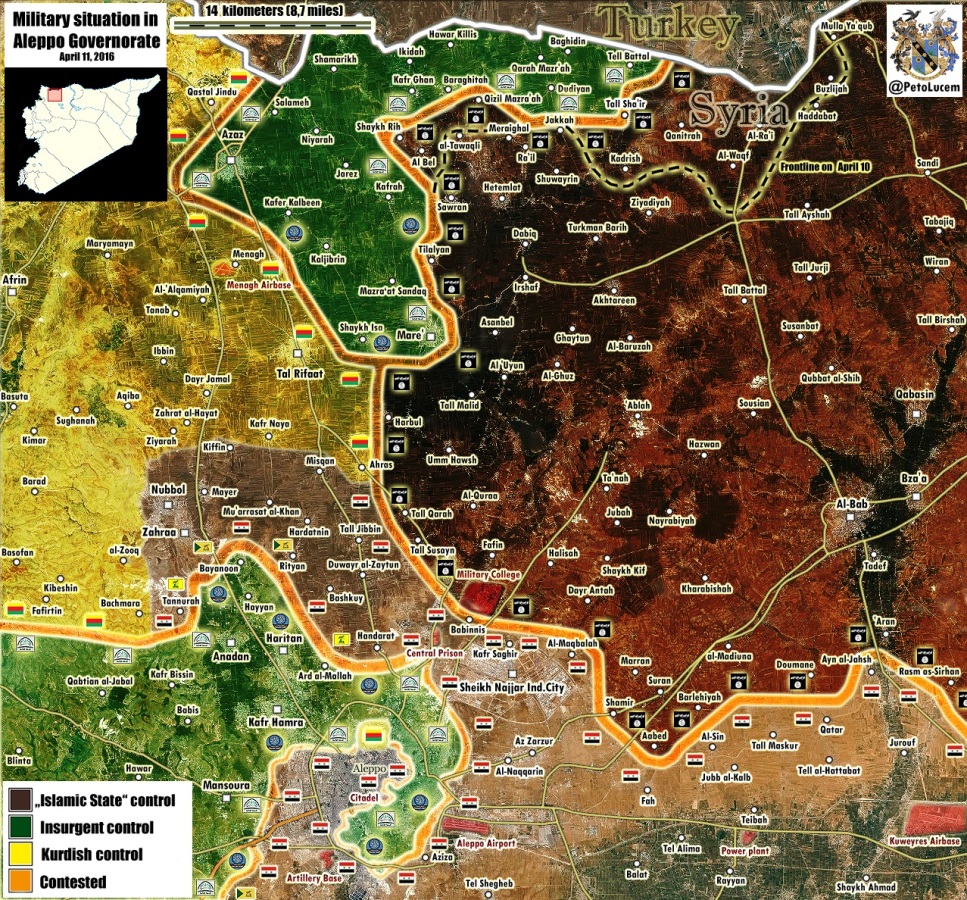 Syrian Army, Russia ready to encircle Aleppo as ISIS & rebels fight in the north