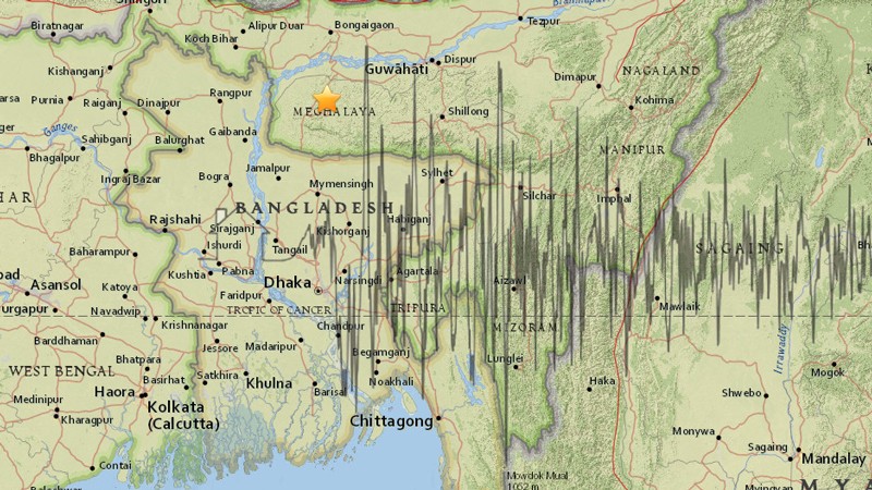 সারাদেশে তীব্র ভূমিকম্প 