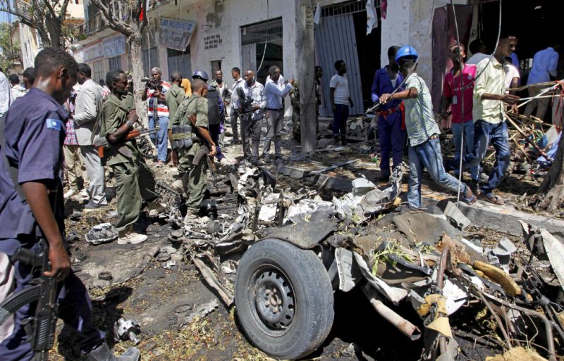 At least three killed in Somalia market blast