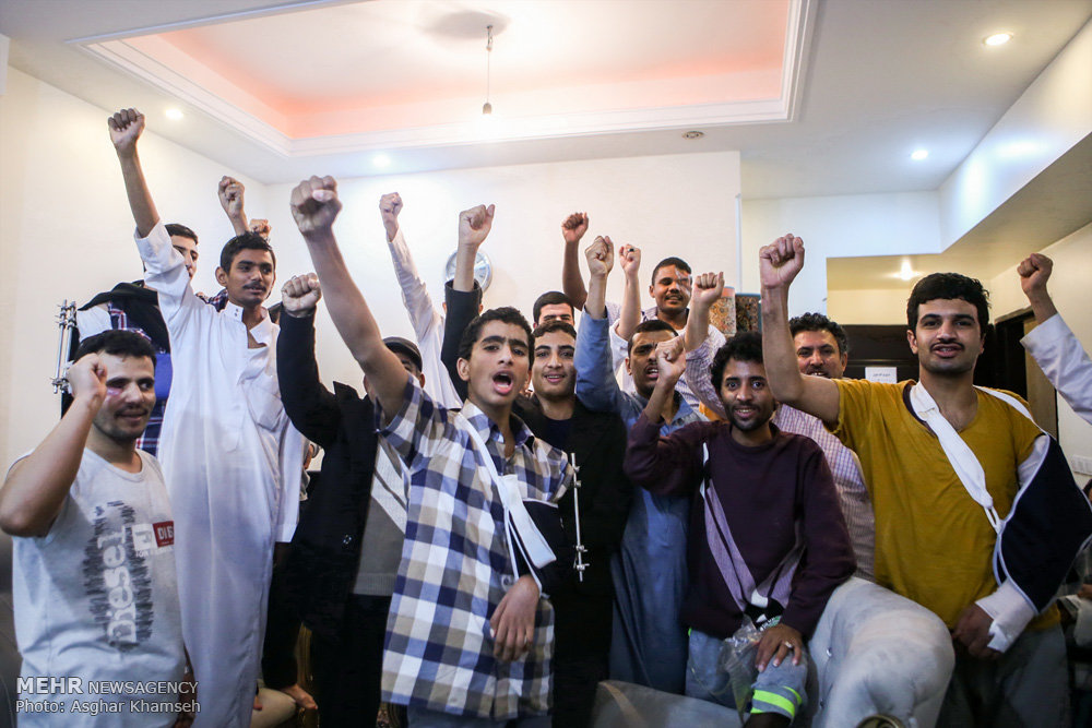 تصویری رپورٹ: ایران میں یمنی زخمیوں کا علاج + 18