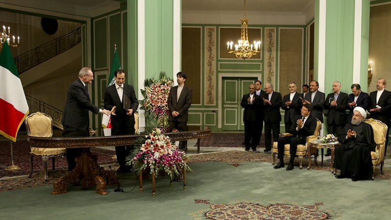 Iran und Italien unterzeichnen 6 Kooperationsabkommen