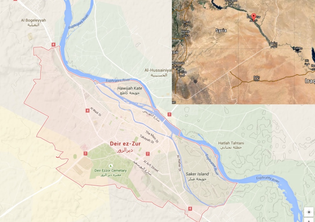 Syrian Air Force destroyed ISIS headquarters in Deir Ezzor