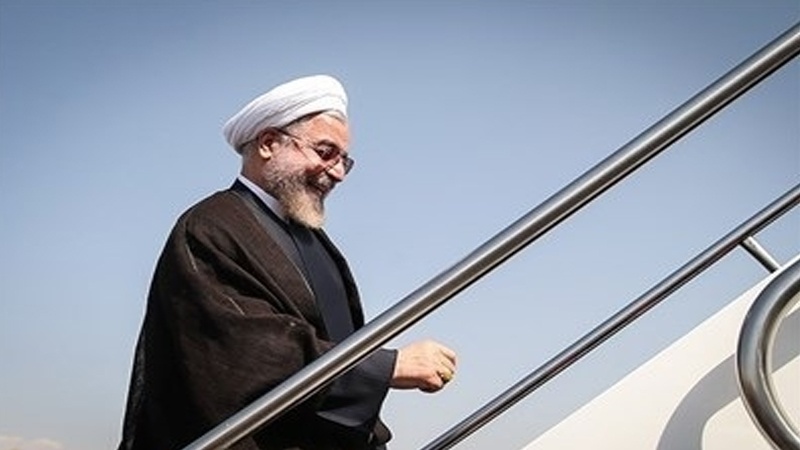 صدر روحانی ترکی کے لیے روانہ/ ایران دھشتگردی کے مقابلے میں مصروف عمل