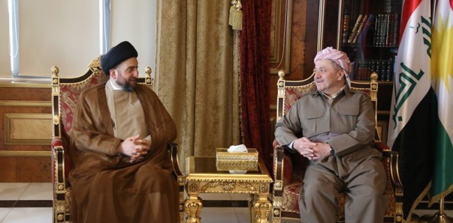 Iraq: Ammar al-Hakim and Barzani Discuss Political Crisis 