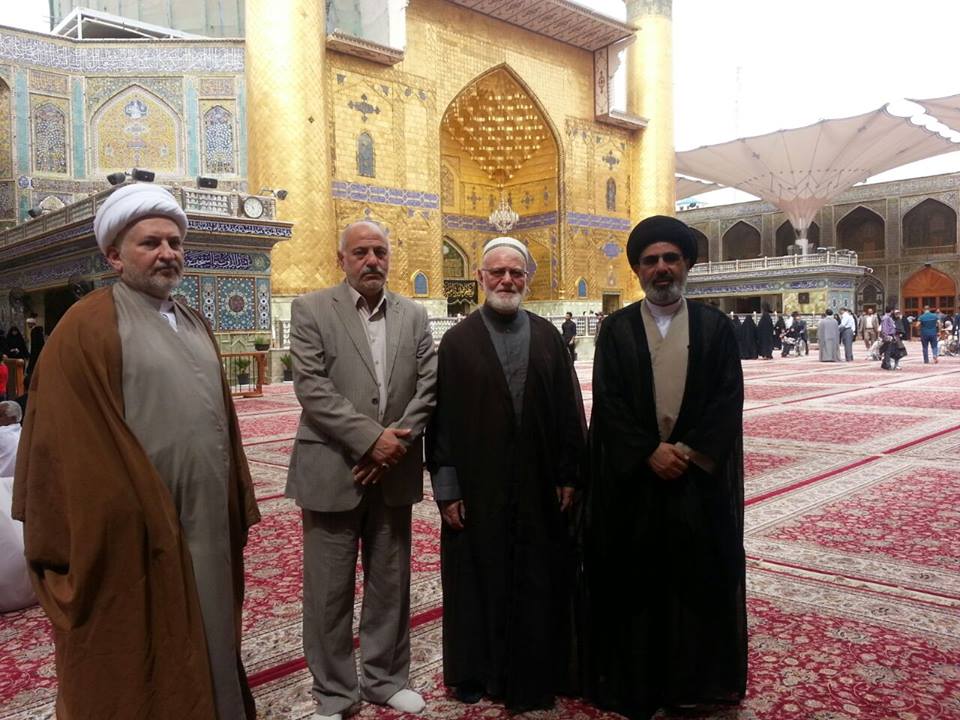 Al-Azhar Shia convert after visiting Imam Ali Holy Shrine says: I want to stay next to Ali bin Abi Talib