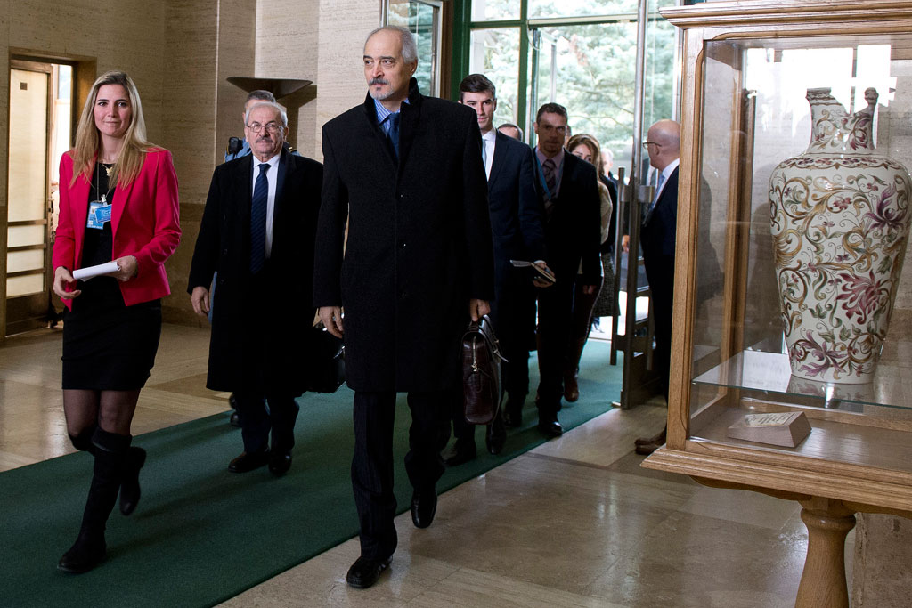 Syrian Government Delegation Arrives in Geneva to Join Intra-Syria Talks