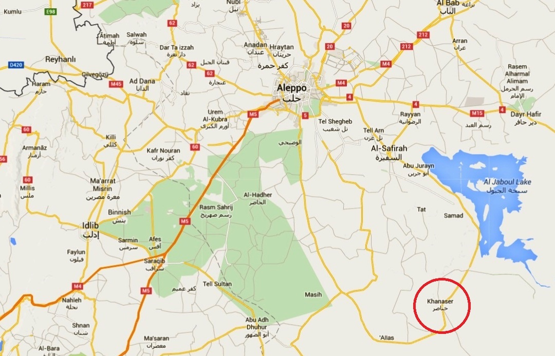 Syrian Army repelled ISIS offensive on their strongholds near Khanasser, southeast Aleppo
