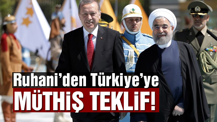 Ruhani’den Türkiye’ye müthiş teklif!