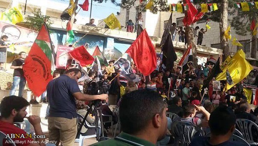 Filistin’de Hizbullah’ı Böyle Desteklediler / Foto+Video