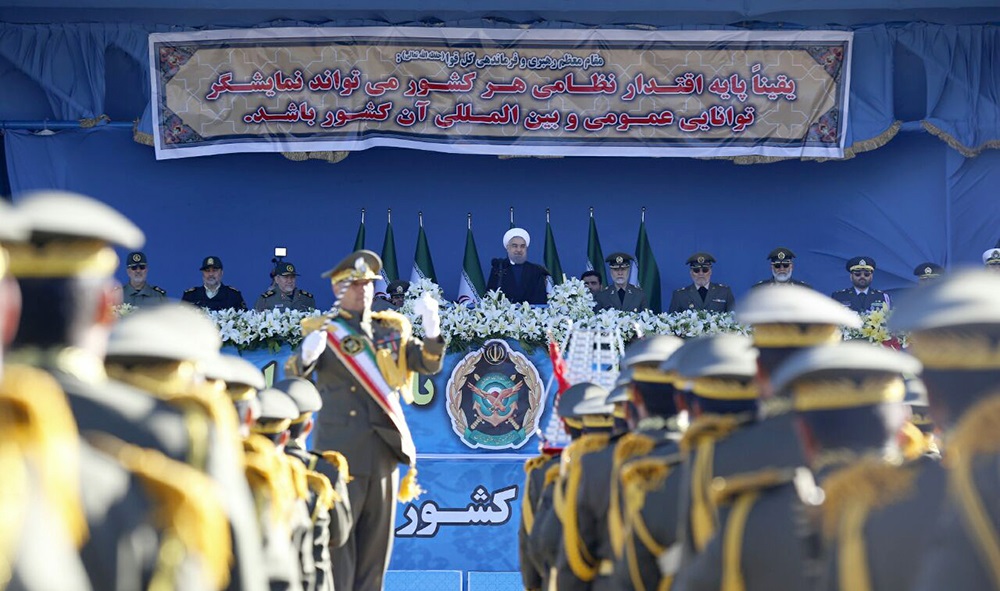 President Rouhani: Iran security due to mighty army, powerful Revolutionary Guards, and courageous Basiji people