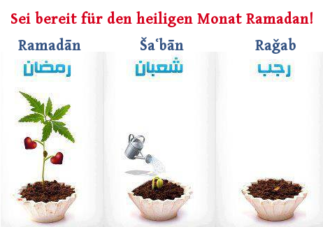 Sei bereit für den heiligen Monat Ramadhan!