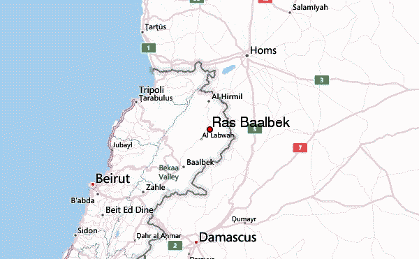 Lebanese Army bombarded ISIS Militants in outskirts of Ras Baalbek 