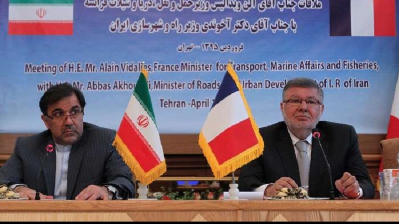 فرانس اور ایران کے درمیان تعاون کے سمجھوتوں پر دستخط