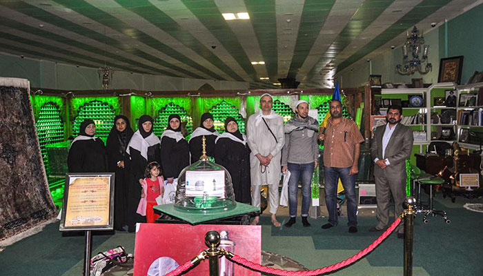 Ukrainians: We affected by atmosphere of Karbala, especially inside Imam Hussain holy shrine