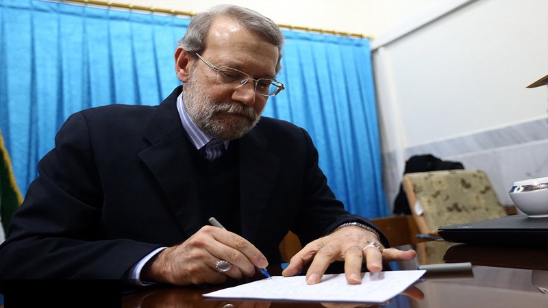 ایران کی پارلیمنٹ کے اسپیکر کا شام کے کامیاب پارلیمانی انتخابات پر تہنیتی پیغام
