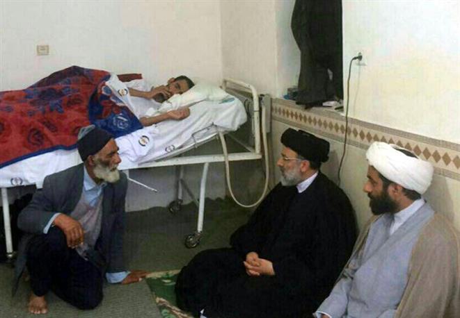 Custodian of Astan Quds Razavi Order for Hospitalizing the Shrine Defender Disabled Veteran in Hospital