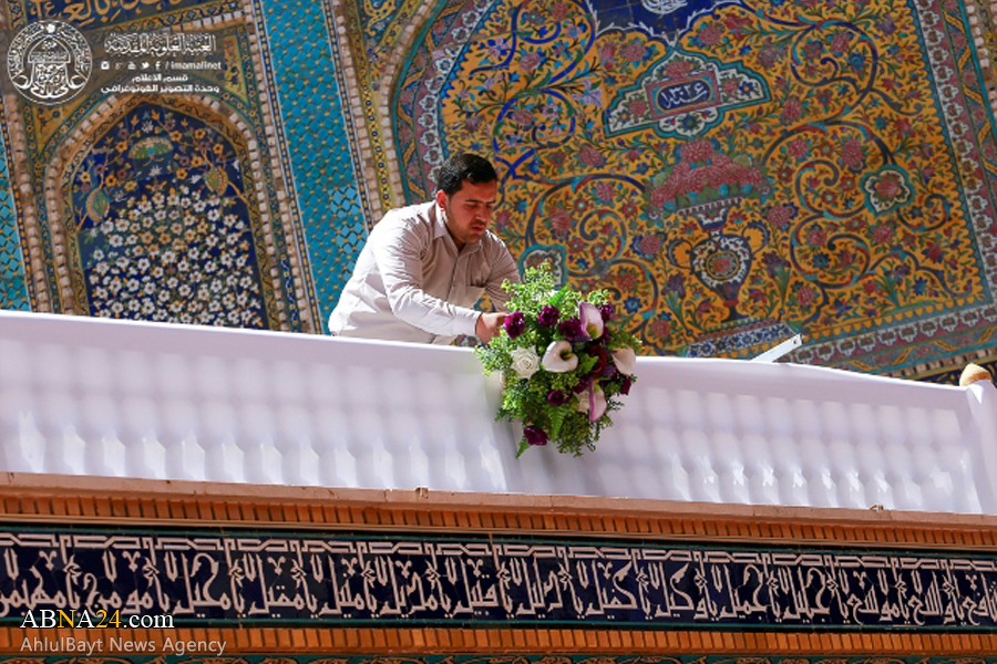 تقرير مصور/ استعدادات لاستقبال الزوار في مناسبة ولادة امام المتقين (ع)