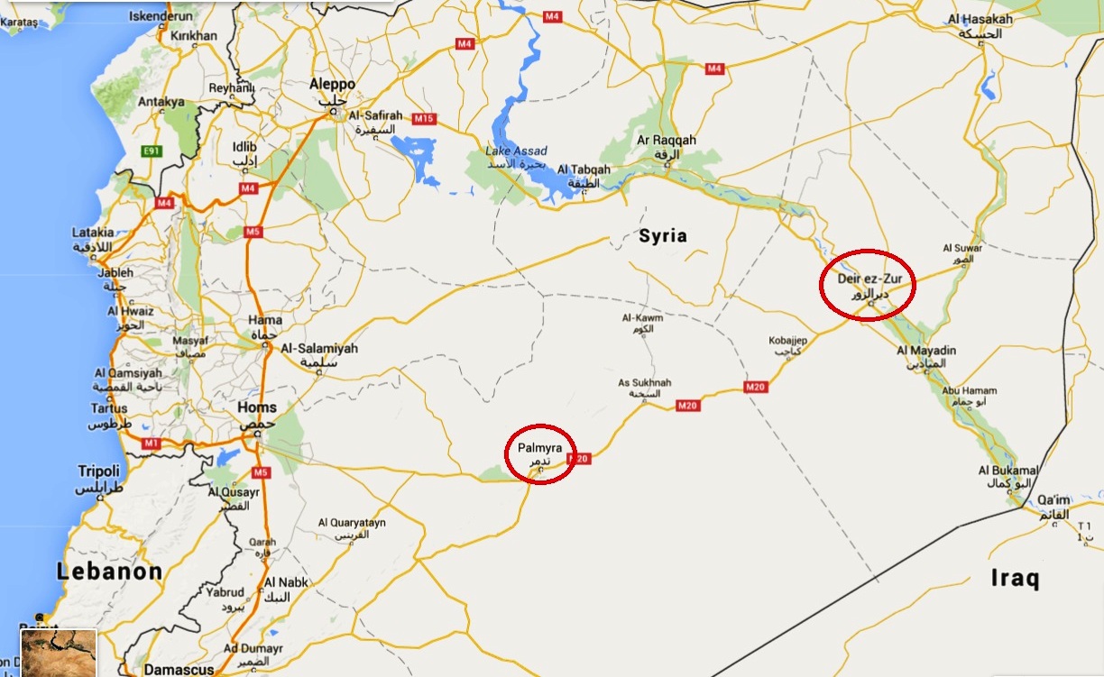 Syrian Army cancels Palmyra-Deir Ezzor offensive