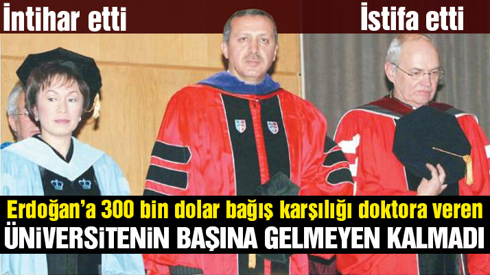 Erdoğan’a doktora veren üniversiteye dava