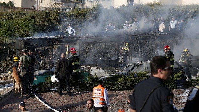 Hamas claims responsible for Jerusalem bus bomb