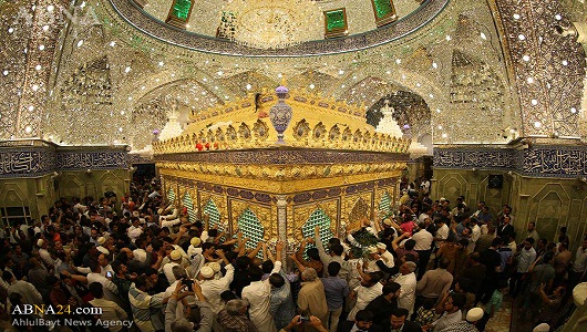 HAZRETİ ABBAS’IN (A.S) YENİ ZERİHİNİN MONTAJ İŞLEMLERİ TAMAMLANDI/FOTO