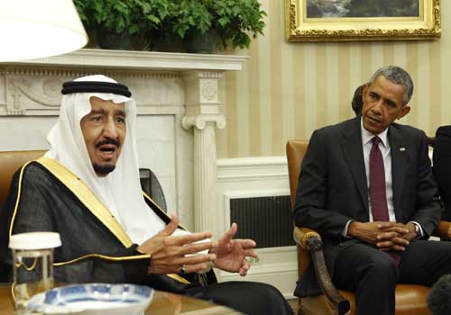 خلافات بين أوباما وسلمان حول إيران تخيم على محادثاتهما