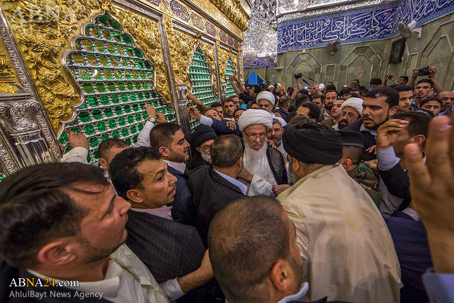 تقرير مصور/ افتتاح الشبّاك الجديد لضريح أبي الفضل العبّاس (ع)
