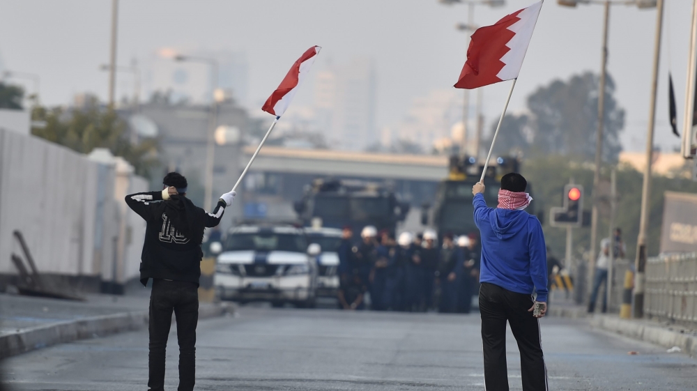 Four Bahrainis jailed over clashes with police