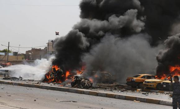  At least 36 people killed, wounded in bomb blast around Baghdad