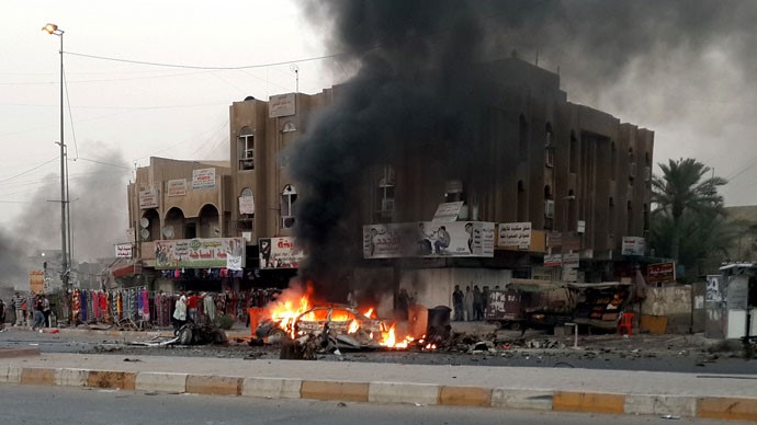 Iraq: Two car bomb explosions kill 12, wound dozens in Baghdad