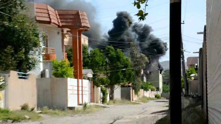 ميليشيات كردية تقصف الوقف الشيعي في طوزخورماتو بالدبابات وسقوط شهداء وجرحى من المدنيين