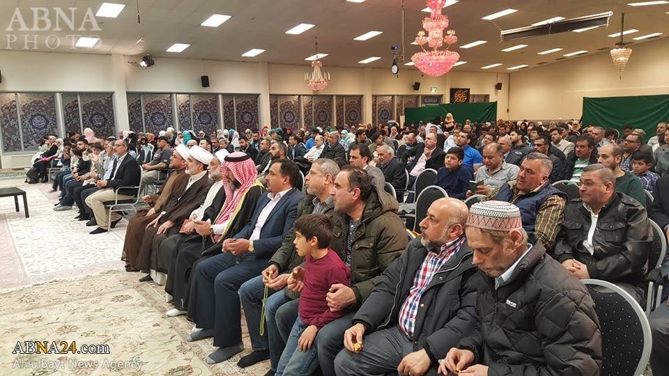 تقرير مصور/ المسلمون الشيعة يحتفلون بولادة امير المؤمنين (ع) في سويد