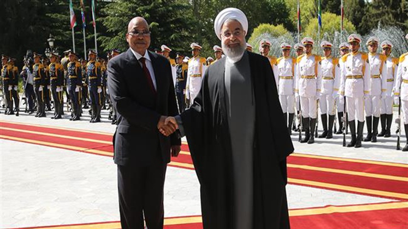 ایران اور جنوبی افریقہ کے درمیان آٹھ معاہدوں پر دستخط