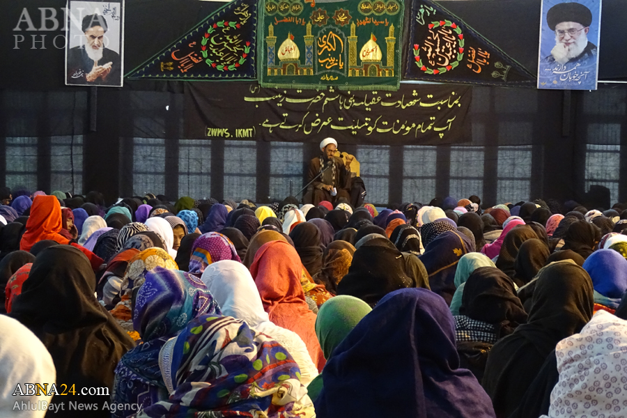Ceremonia de Luto por el Aniversario del Fallecimiento de Sayeda Zaynab al-Kubra (P) en Cachemira India