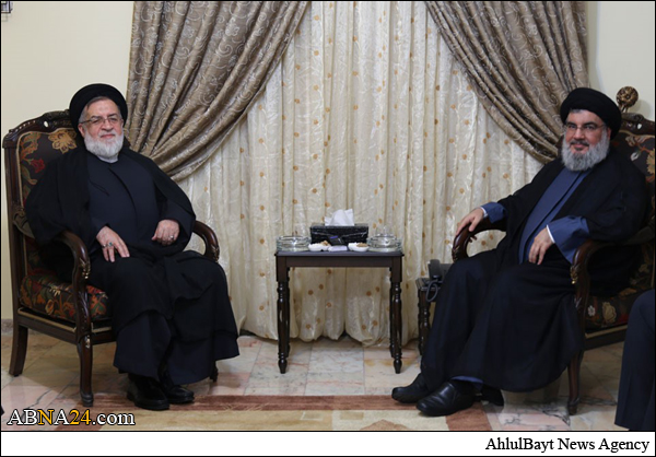 السيد نصرالله يستقبل مساعد رئيس الجمهورية الاسلامية