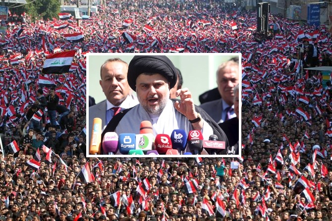 Simpatizantes del «Movimiento Sadr» de Irak Inician Masivas Protestas en Bagdad