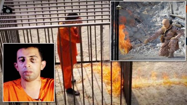 أردني هارب من "داعش" يروي لحظات حرق الكساسبة